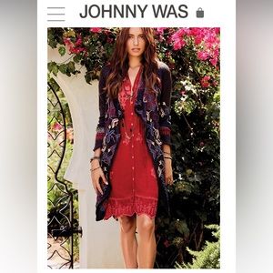 NWT Johnny Was Pav Wrap, size XS